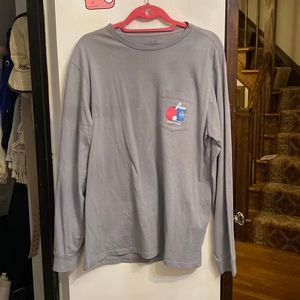 Vineyard Vines Men’s Beer Pong Long Sleeve T Shirt